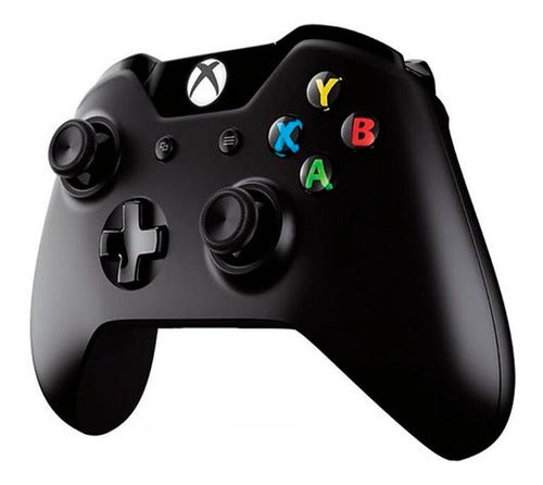 Controle joystick sem fio Microsoft Xbox Xbox One Controller + Cable for Windows preto - Salanas® - Salanas