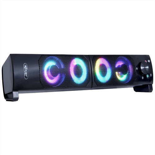 Caixa Som Gamer Soundbar Led Rgb Note Pc Note Xbox Tv P2 Usb - Salanas® - Salanas