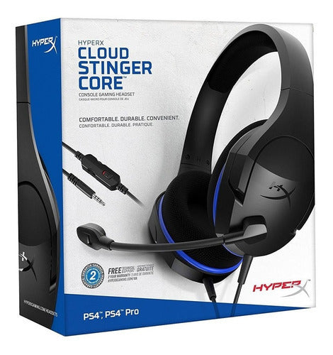 Headset over-ear gamer HyperX Cloud Stinger Core HX-HSCSC - Salanas® - Salanas