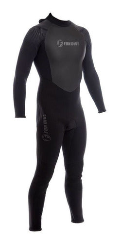 Roupa Long John 3 Mm Fun Dive - Mergulho Pesca Caiaque Surf - Salanas® - Salanas