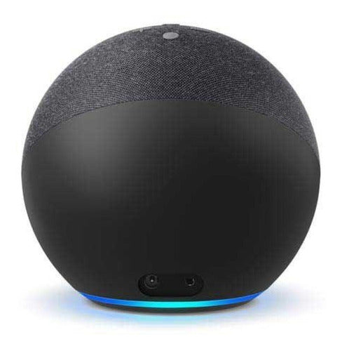 Amazon Echo Dot 4th Gen com assistente virtual Alexa charcoal 110V/240V - Salanas® - Salanas