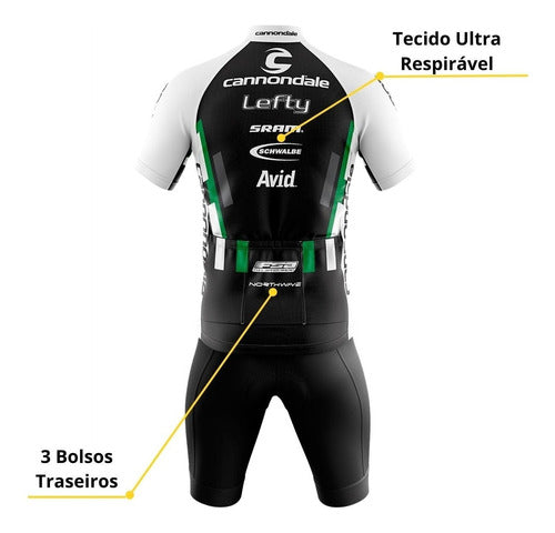 Conjunto Ciclismo Bermuda e Camisa Cannondale - Salanas® - Salanas