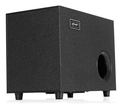 Caixa De Som Potente Soundbar Bluetooth Subwoofer Led Usb P2 - Salanas® - Salanas