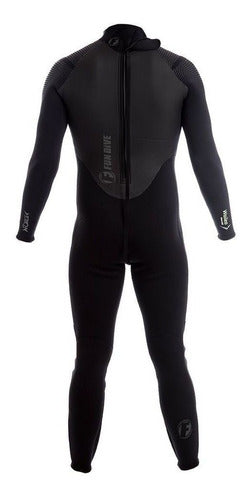 Roupa Long John 3 Mm Fun Dive - Mergulho Pesca Caiaque Surf - Salanas® - Salanas