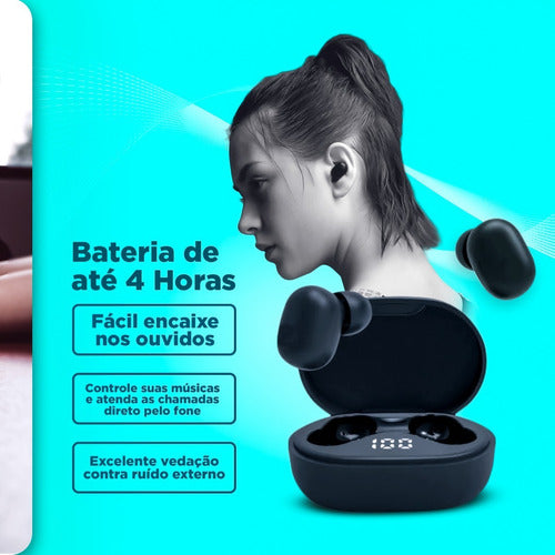 Fone De Ouvido Bluetooth 5.0 Par Sem Fio - Salanas® - Salanas