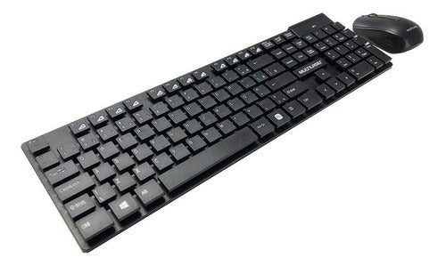 Kit de teclado e mouse sem fio Multilaser TC251 - Salanas® - Salanas