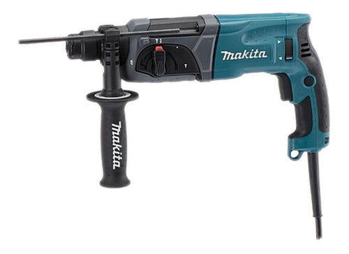 Martelete Makita HR2470 azul com 800W de potência 220V - Salanas® - Salanas