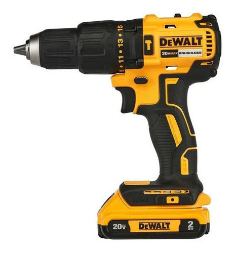 Furadeira martelete parafusadeira sem fio de 13mm DeWalt DCD7781D2-B2 20V + 2 baterías de 2Ah + accesorios com maleta de transporte 110V/220V - Salanas® - Salanas