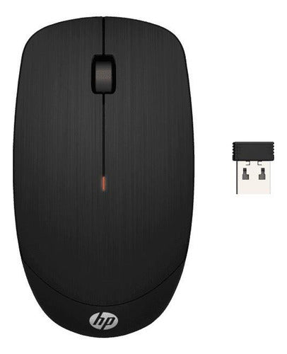 Mouse sem fio HP X200 preto - Salanas® - Salanas