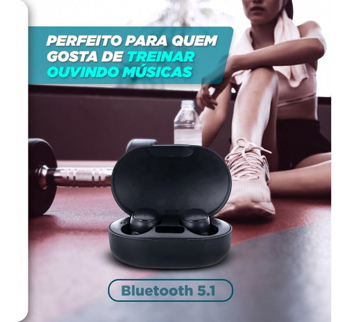 Fone De Ouvido Bluetooth 5.0 Par Sem Fio - Salanas® - Salanas