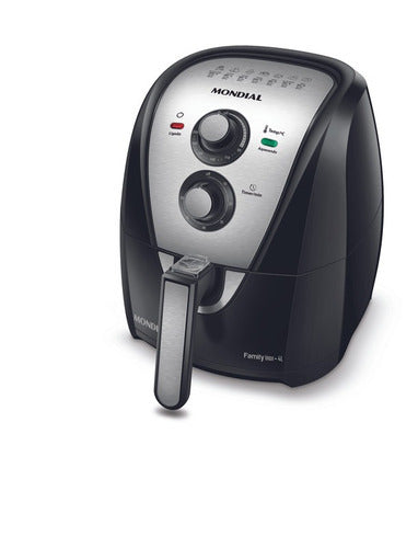 Air fryer Mondial Family Inox AFN-40 de 4L cor black/inox - Salanas® - Salanas