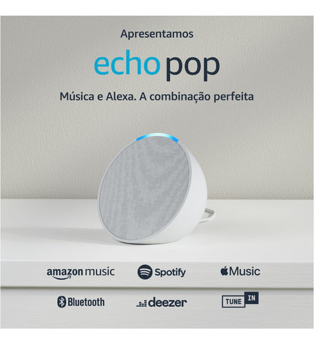 Echo Pop Smart Speaker Amazon - Salanas® - Salanas