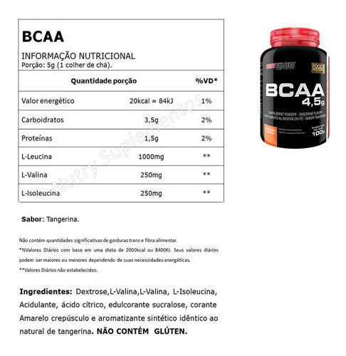 Kit Whey Protein 2kg + Bcaa + Creatina + Shaker - Salanas® - Salanas