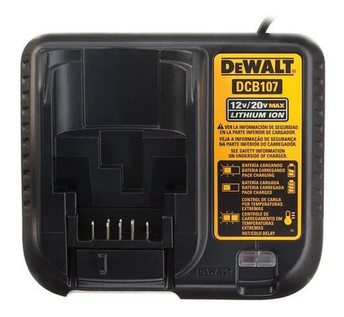 Furadeira martelete parafusadeira sem fio de 13mm DeWalt DCD7781D2-B2 20V + 2 baterías de 2Ah + accesorios com maleta de transporte 110V/220V - Salanas® - Salanas