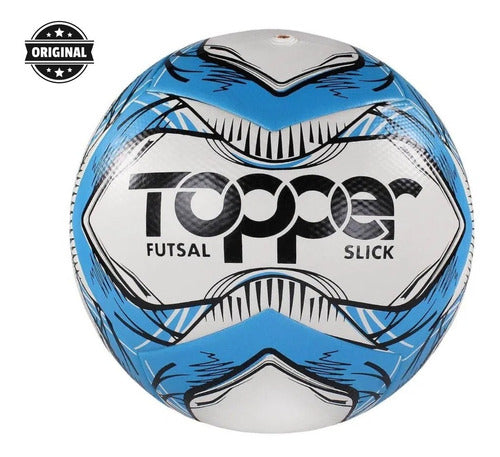 Bola Futebol Oficial Topper Slick Campo Society Futsal - Salanas® - Salanas