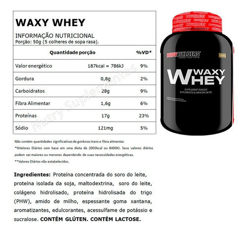 Kit Whey Protein 2kg + Bcaa + Creatina + Shaker - Salanas® - Salanas