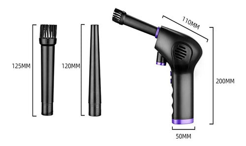 Soprador De Pó De Computação Portátil Limpeza Pc - Salanas® - Salanas