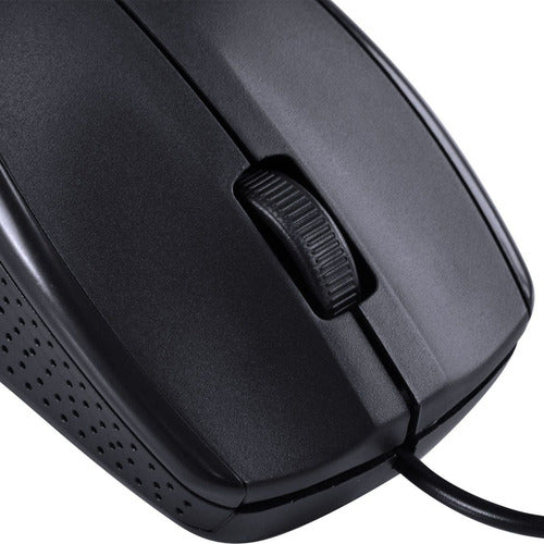 Mouse Óptico Corp 1000 Dpi Cabo Usb 1.8m Preto Cm100 - Salanas® - Salanas