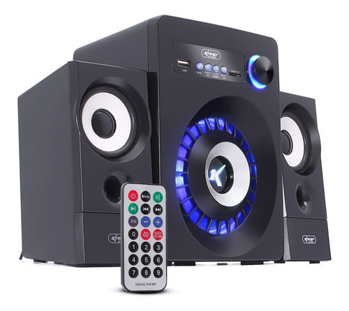 Home Theater Subwoofer 2.1 Caixa De Som P2 Para Tv Notebook - Salanas® - Salanas