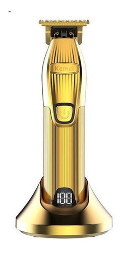 Aparador de pelo Kemei KM-I32s dourado 100V/240V - Salanas® - Salanas