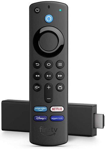 Amazon Fire TV Stick 4K controle de voz 4K 8GB preto com 1.5GB de memória RAM - Salanas® - Salanas