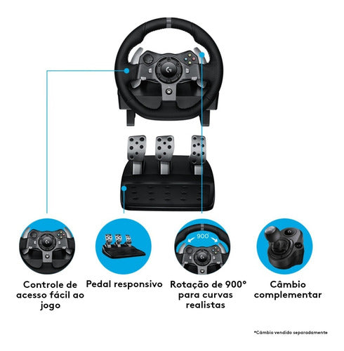 Volante Gamer Driving Force Para Xbox One E Pc G920 Logitech - Salanas® - Salanas