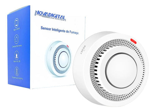 Detector Inteligente De Fumaça Wifi Alarme Sonoro Incendio - Salanas® - Salanas