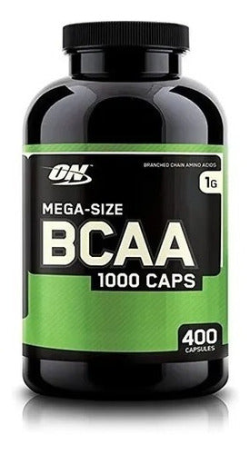 Bcaa On Optimun Nutrition 400 Caps 1000mg - Salanas® - Salanas