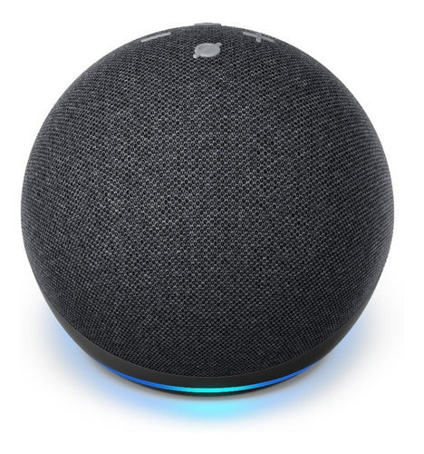 Amazon Echo Dot 4th Gen com assistente virtual Alexa charcoal 110V/240V - Salanas® - Salanas