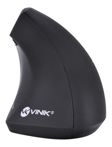 Mouse vertical recarregável Vinik PM300 preto - Salanas® - Salanas