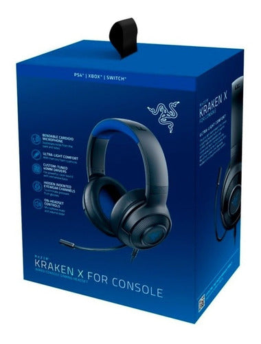 Headset Gamer Razer Kraken X Para Console - Salanas® - Salanas