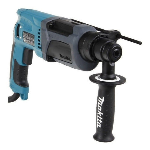 Martelete Makita HR2470 azul com 800W de potência 220V - Salanas® - Salanas