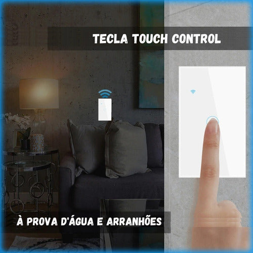 Interruptor Inteligente Wi-fi 2 Botões Alexa Google Home App - Salanas® - Salanas