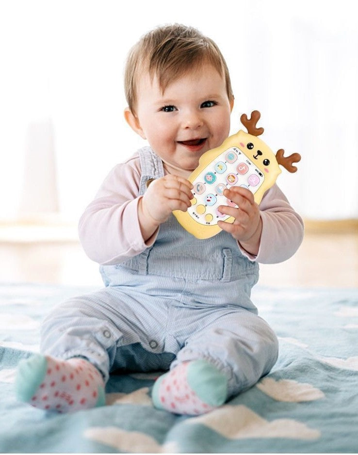 Edufone Baby - Brinquedo Eletrônico Bilíngue com Músicas, Sons e Funções - Salanas