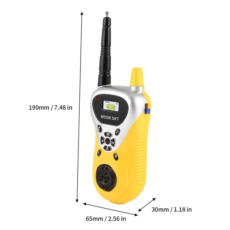 MiniTalk Kids - Conjunto de 2 Walkie Talkies para Crianças, com Transmissão de até 3km - Salanas