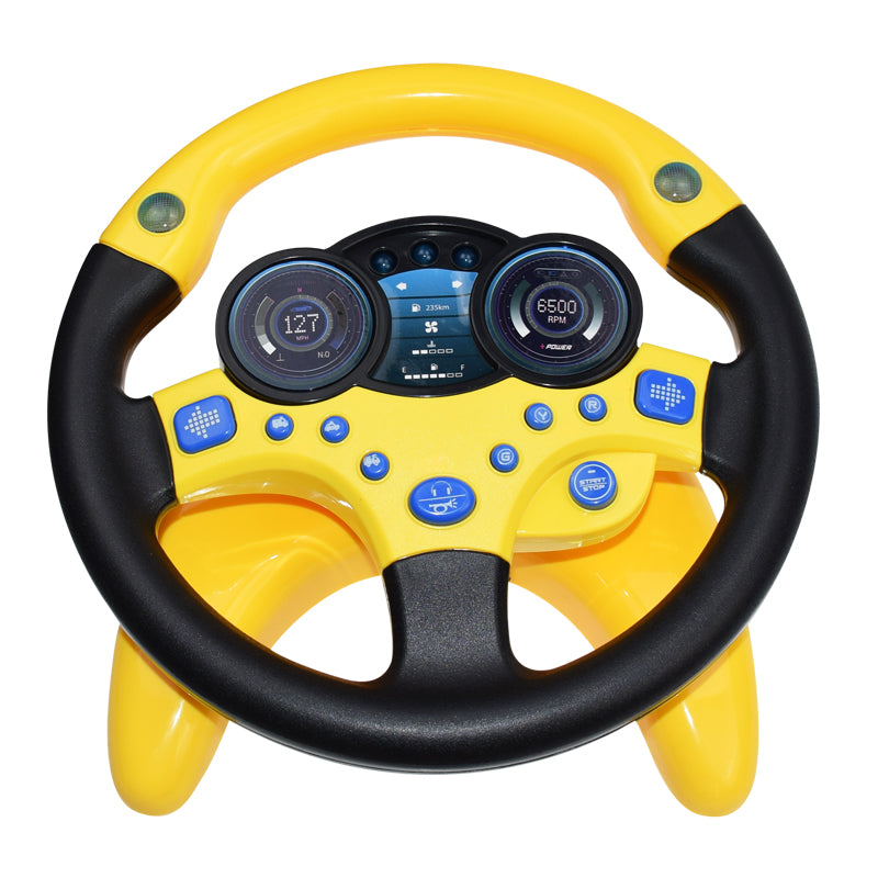 Happy Drive Toy - Volante Interativo Educativo - Salanas