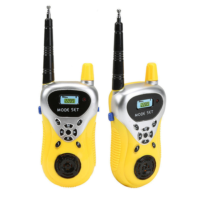 MiniTalk Kids - Conjunto de 2 Walkie Talkies para Crianças, com Transmissão de até 3km - Salanas